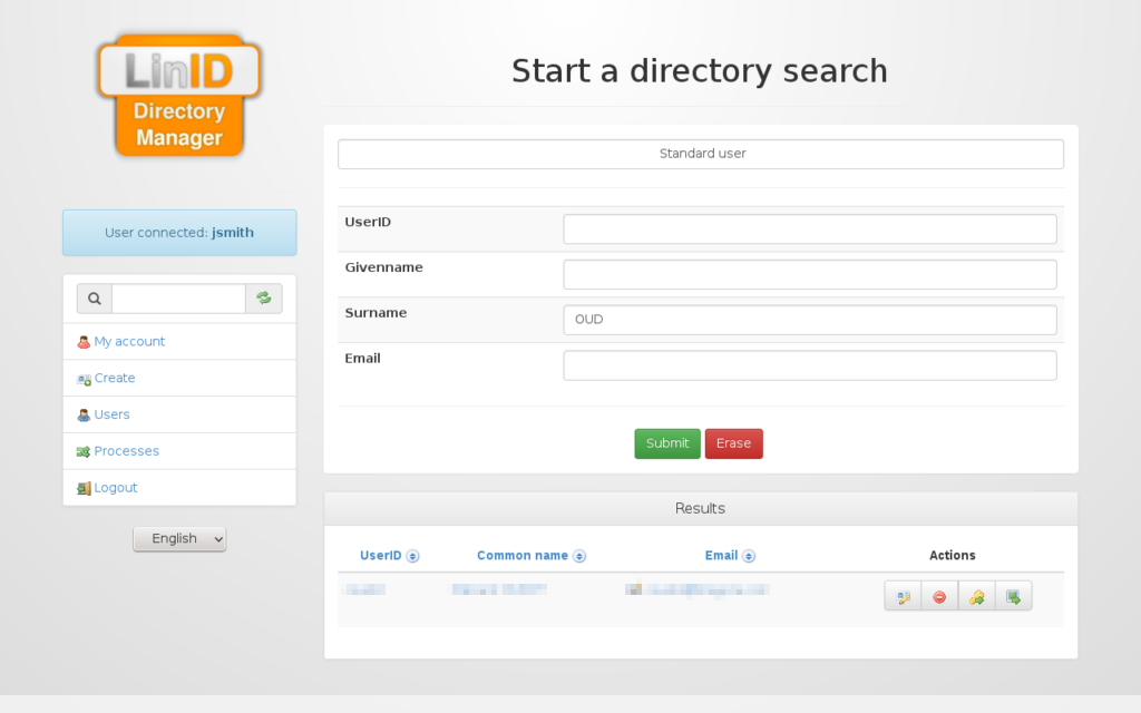 linid directory manager